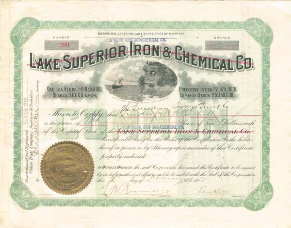 Northern Iron and Chemical Co.